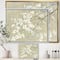 Designart - Dogwood in Spring Neutral - Farmhouse Canvas in Gold Frame